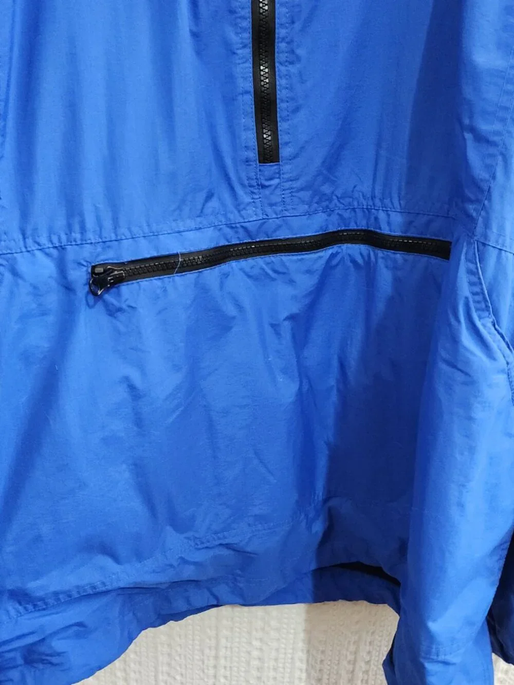 Vintage Vantage McKesson Sacramento Windbreaker Jacket XXL Blue Grunge